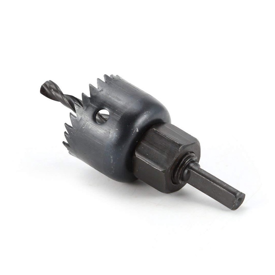 โฮลซอว์ เจาะไม้ ชุด 11 ชิ้น ขนาดรู 19, 22, 25, 32, 38, 44, 51, 64 mm.