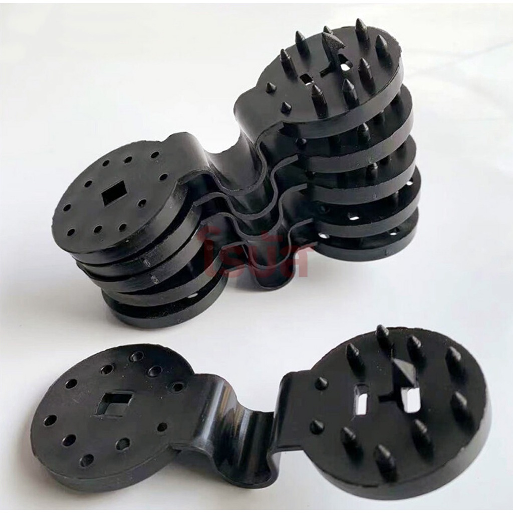 คลิปยึดสแลนแบบกลม โพลีเอทิลีน (PE)